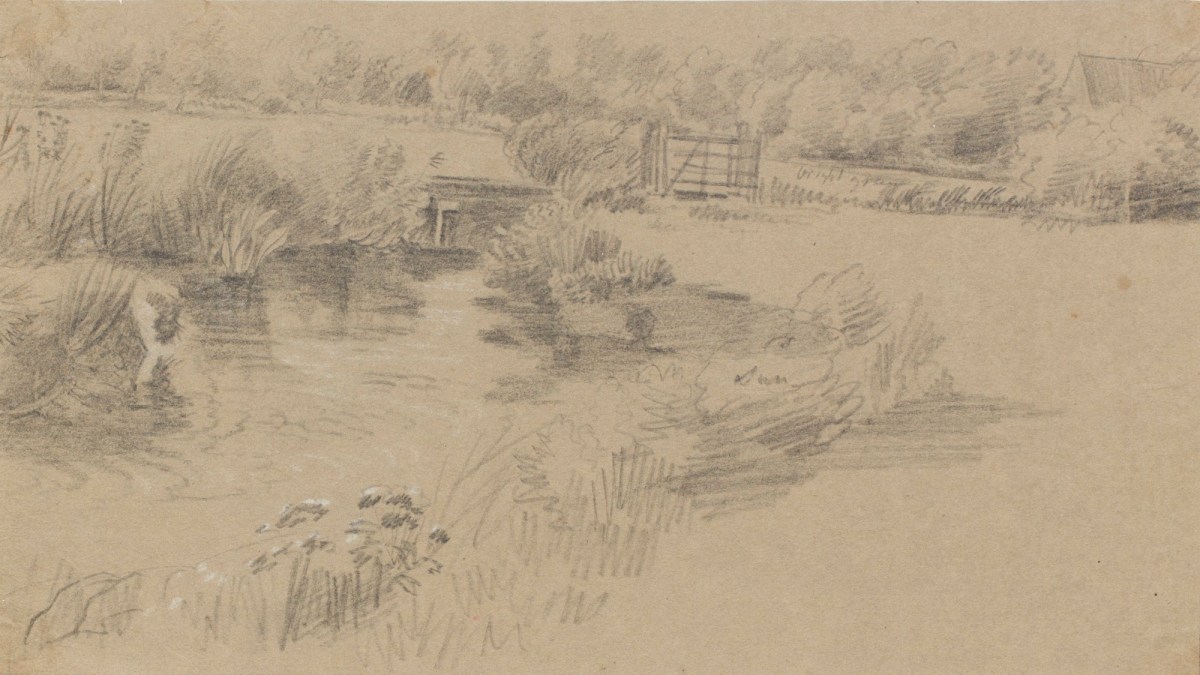 Philip Reinagle RA, Landscape with river