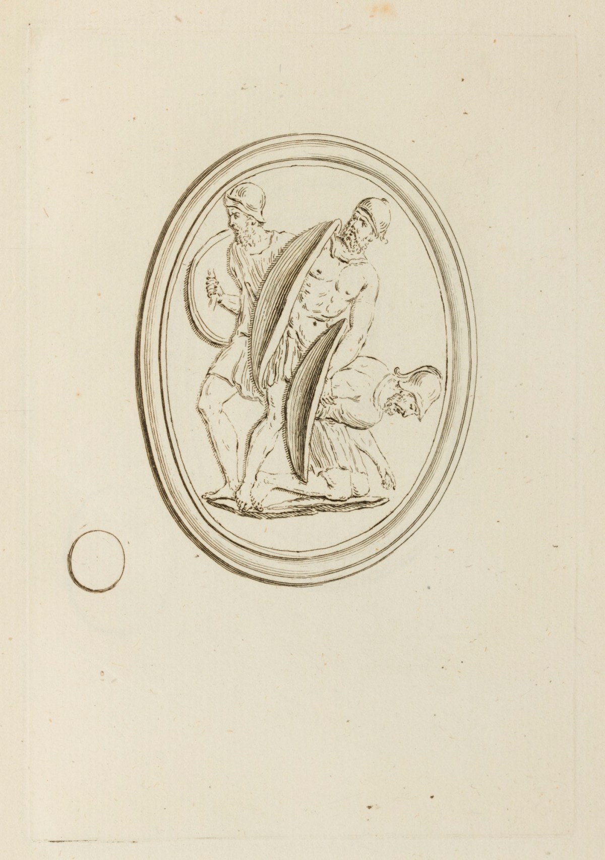 Claude Du Bosc, Three soldiers