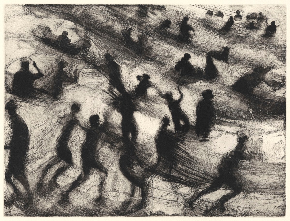 Bill Jacklin RA, Bathers II