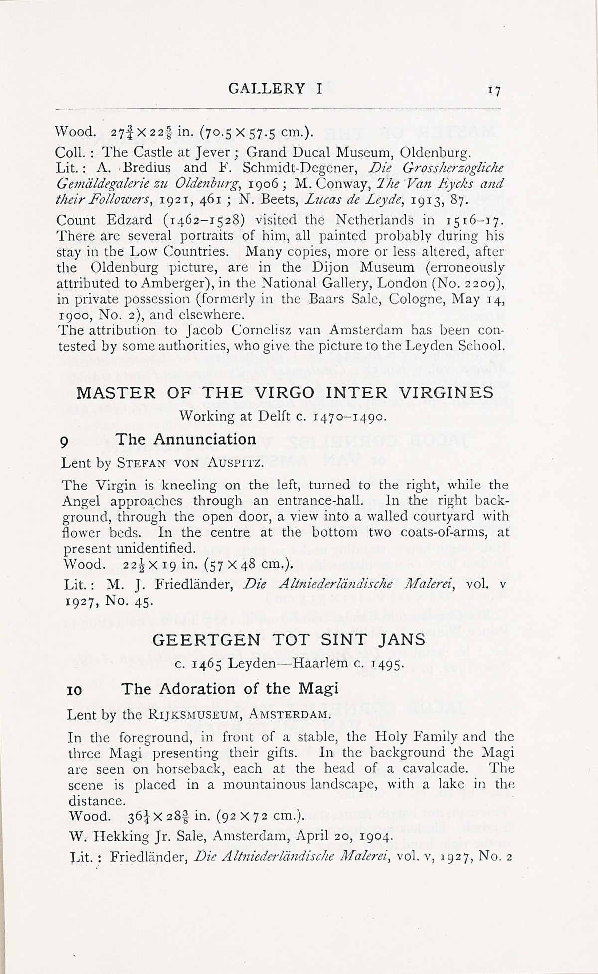 Page 21 of 1929 - Exhibition of Dutch Art 1450-1900