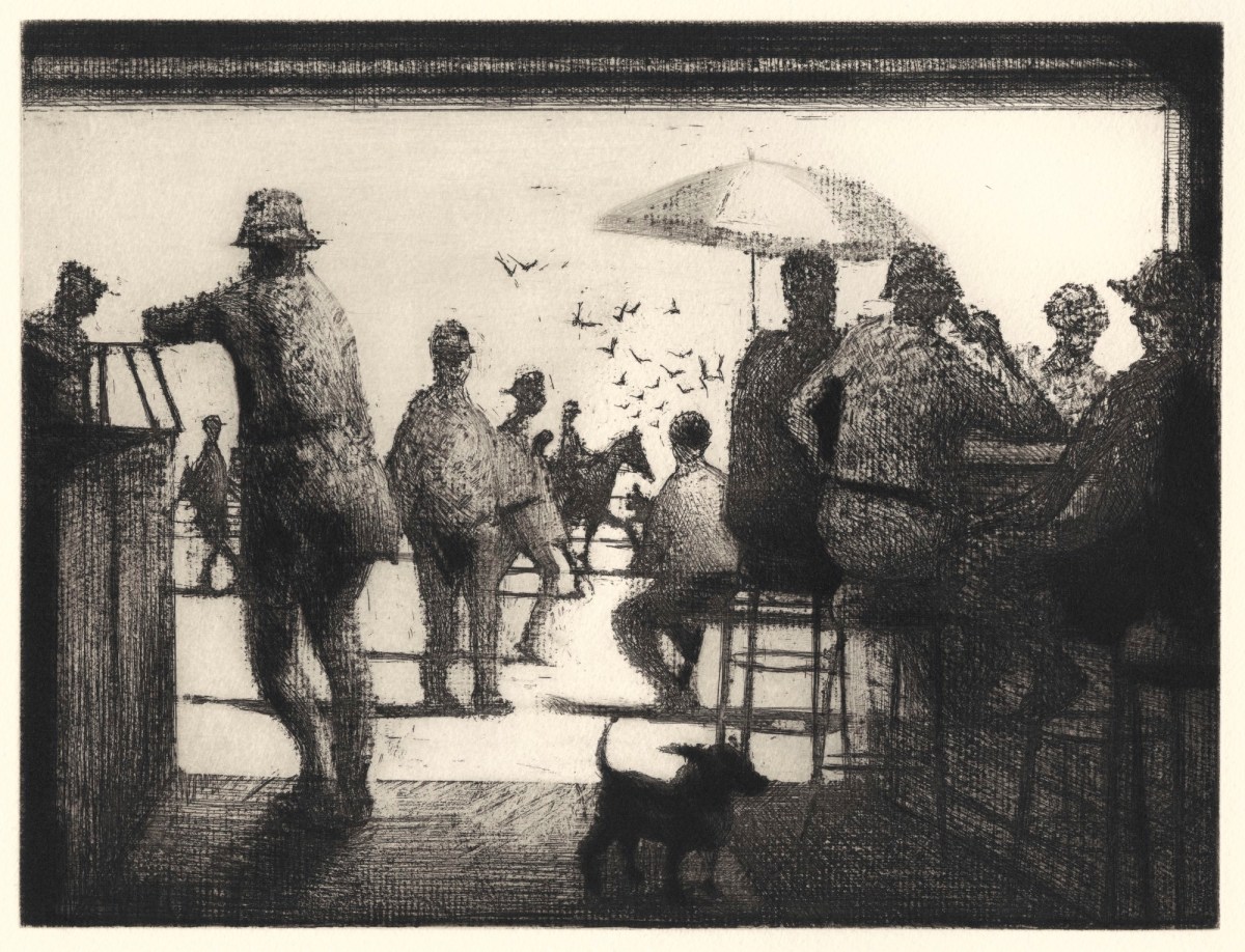 Bill Jacklin RA, The Bar