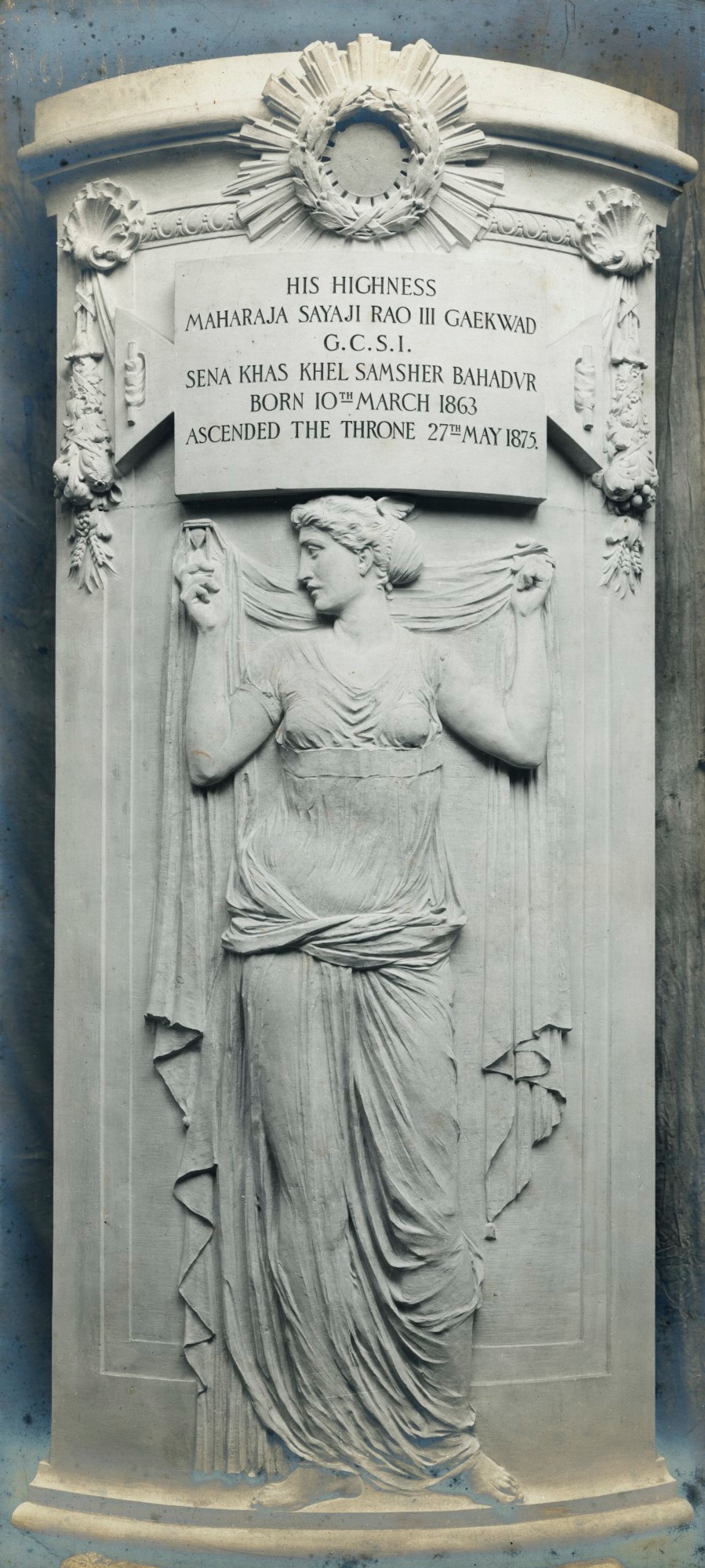 Unidentified photographer, Memorial to the Gaekwad of Baroda