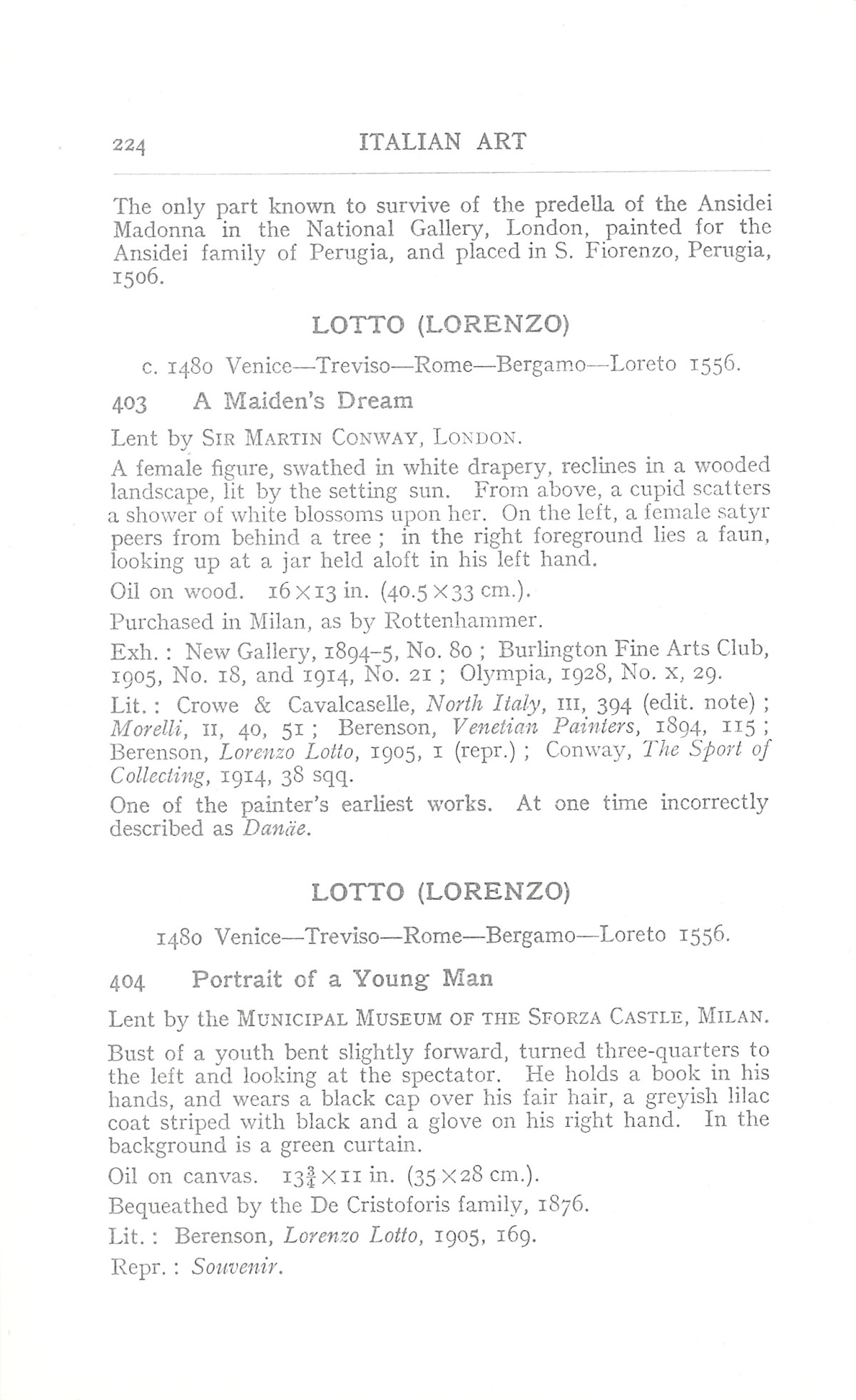 Page 228 of 1930 - Exhibition of Italian Art 1200-1900