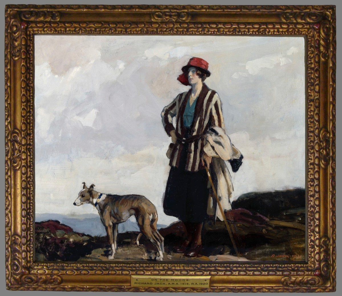 Unknown, Frame for Richard Jack RA 'On the Moors'