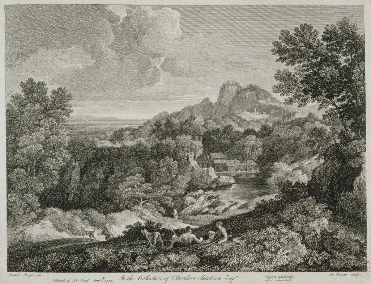 James Mason, Landscape with hunters resting
