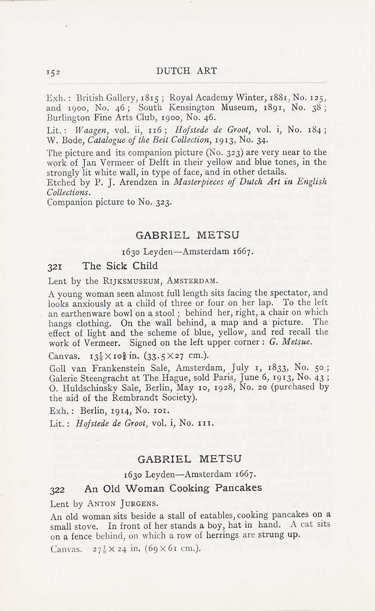 Page 156 of 1929 - Exhibition of Dutch Art 1450-1900