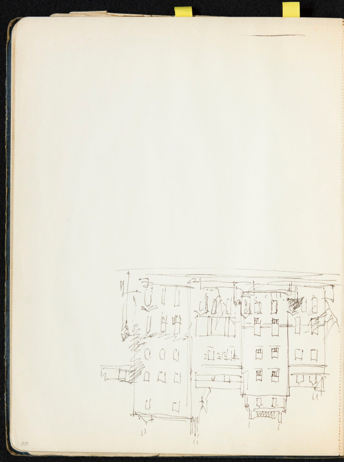 Sir Hugh Casson PRA, Britannia and Glyndebourne sketchbook