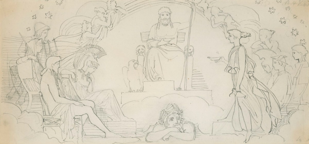 John Flaxman RA, The Council of the Gods