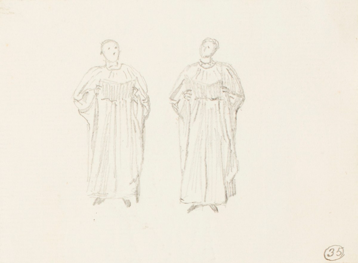 Henry Hugh Armstead RA, Studies of figures for the 'Webb Monument' in St. Paul's Cathedral