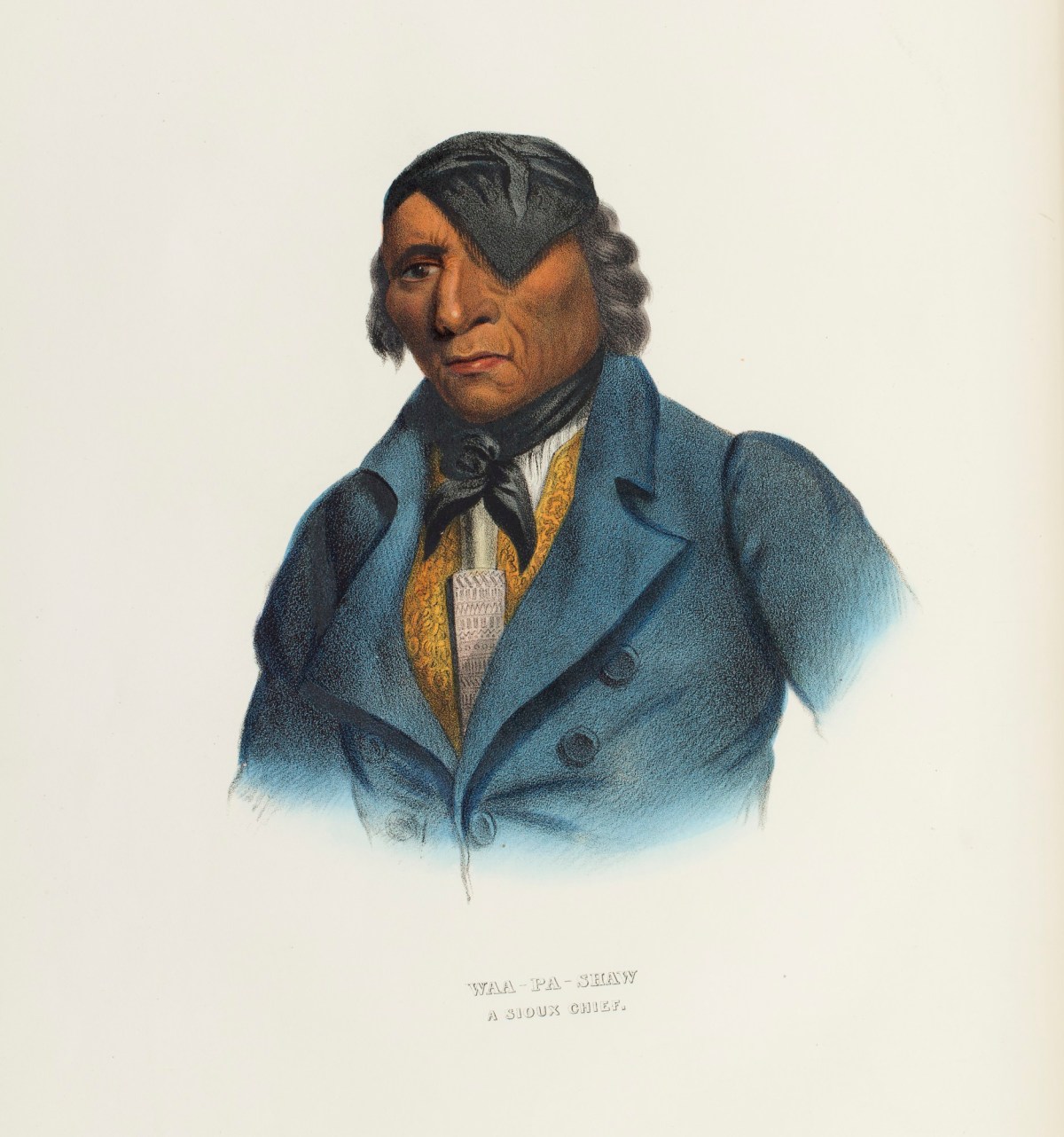 Charles Bird King, Waa - Pa - Shaw, a Sioux chief