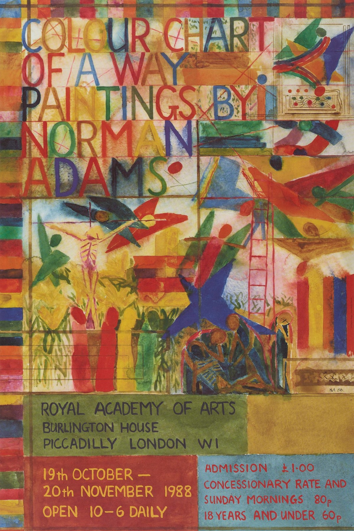 , Norman Adams: Colour Chart of a Way