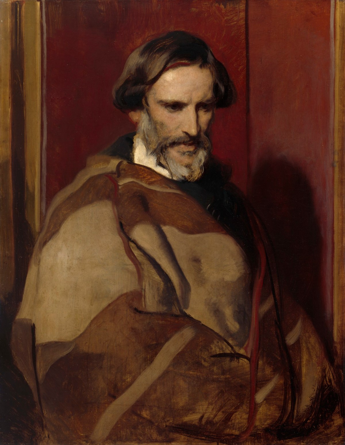 Sir Edwin Landseer RA, Portrait of John Gibson, R.A.