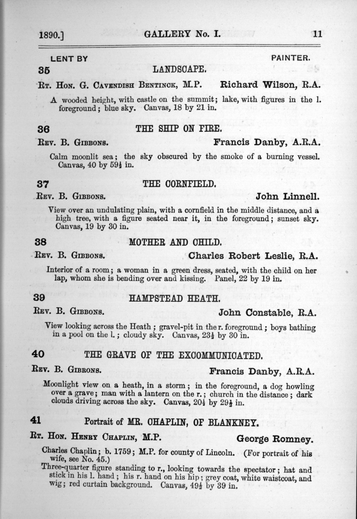 Page 11 of 1890 - Old Masters, deceased masters of the British School, drawings & models by Alfred Stevens