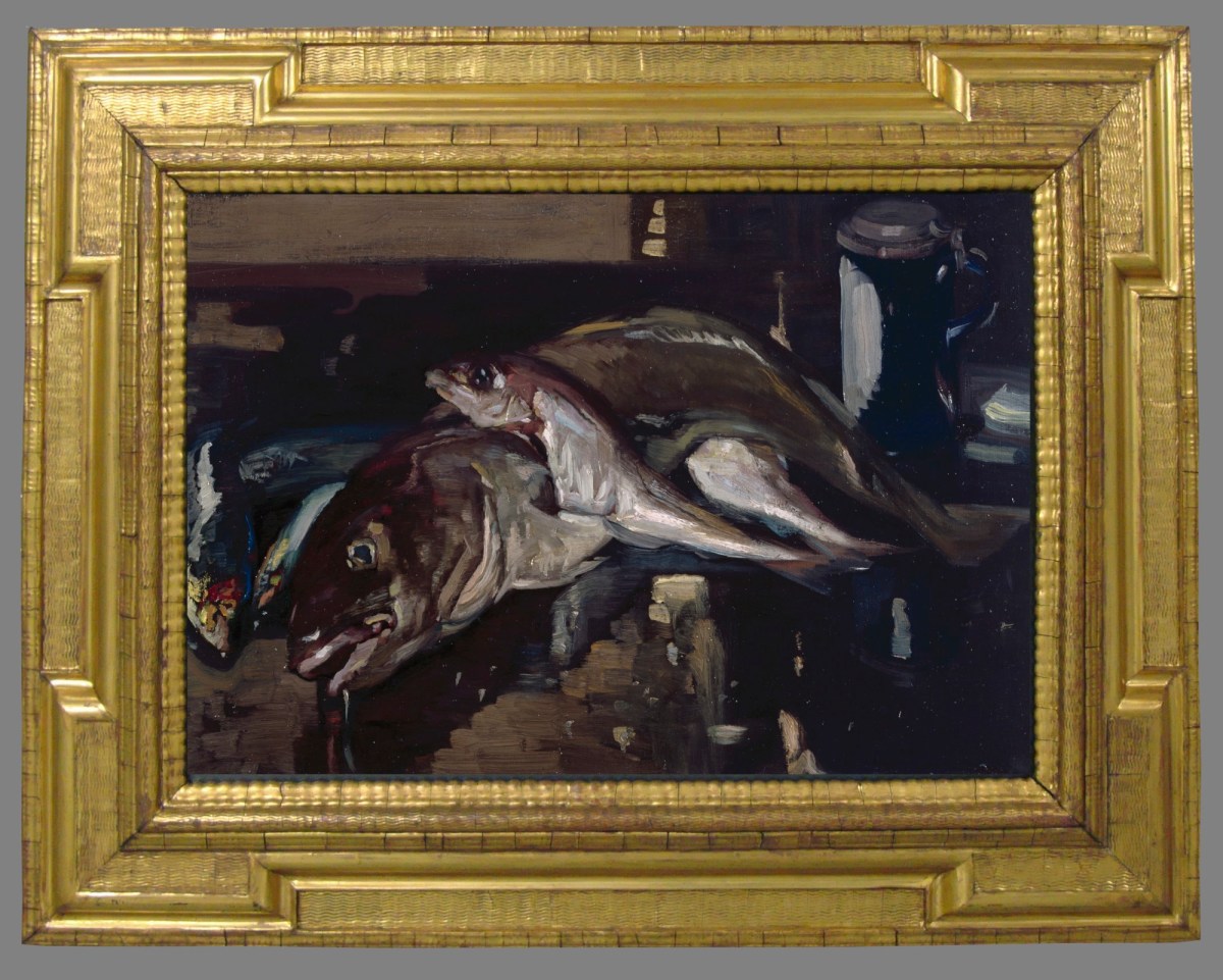 Unknown, Frame for Sir Frank Brangwyn RA 'Still life with Fish'