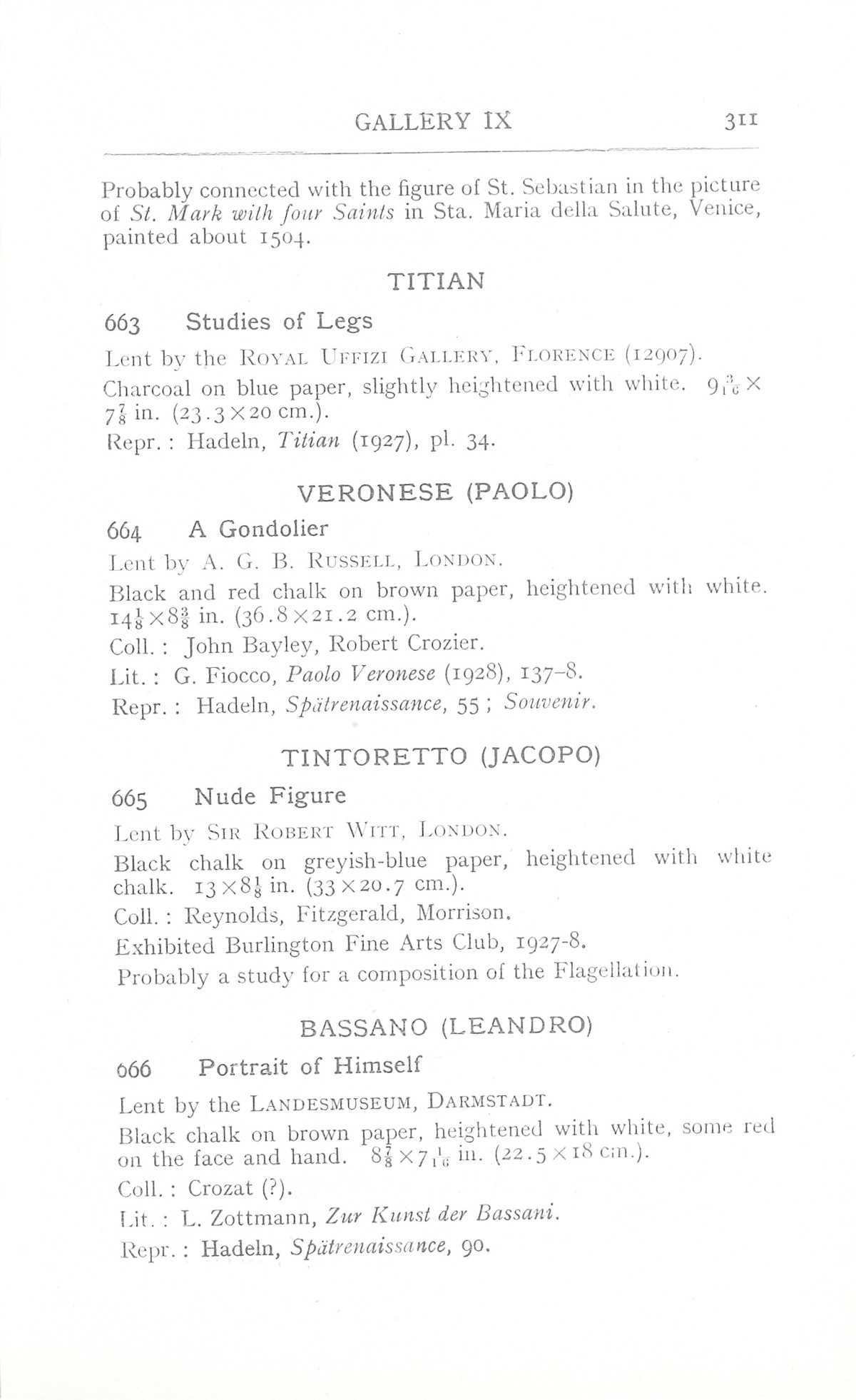 Page 315 of 1930 - Exhibition of Italian Art 1200-1900