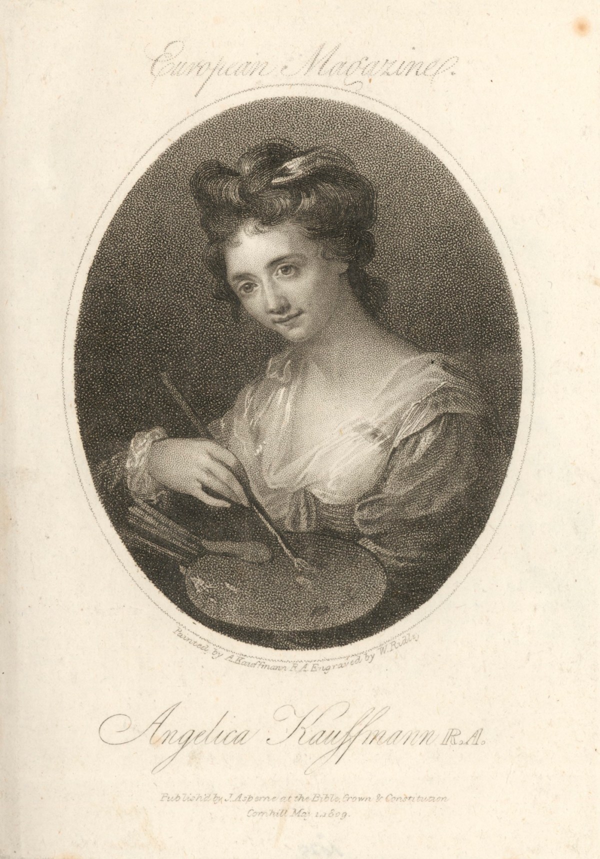 Angelica Kauffman RA, Self-portrait