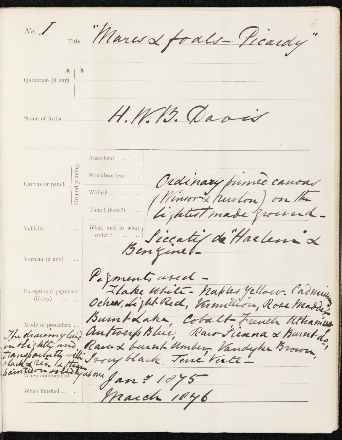, Members' methods of procedure