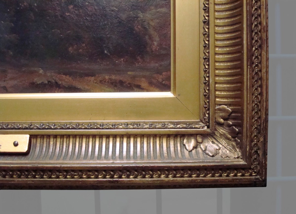 Unknown, Frame for John Constable RA 'Landscape Study: Hampstead looking West'