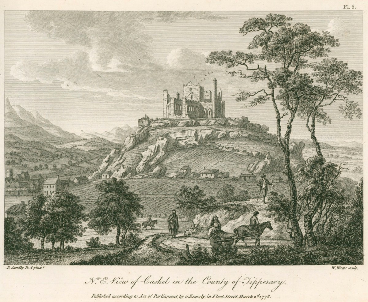 Paul Sandby RA, North East View of the Rock of Cashell, County Tipperary, Ireland