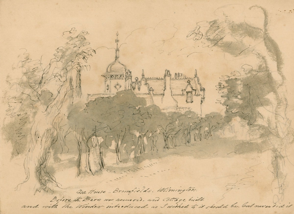 Sir John Gilbert RA, Our House. Broomfields. Wilmington