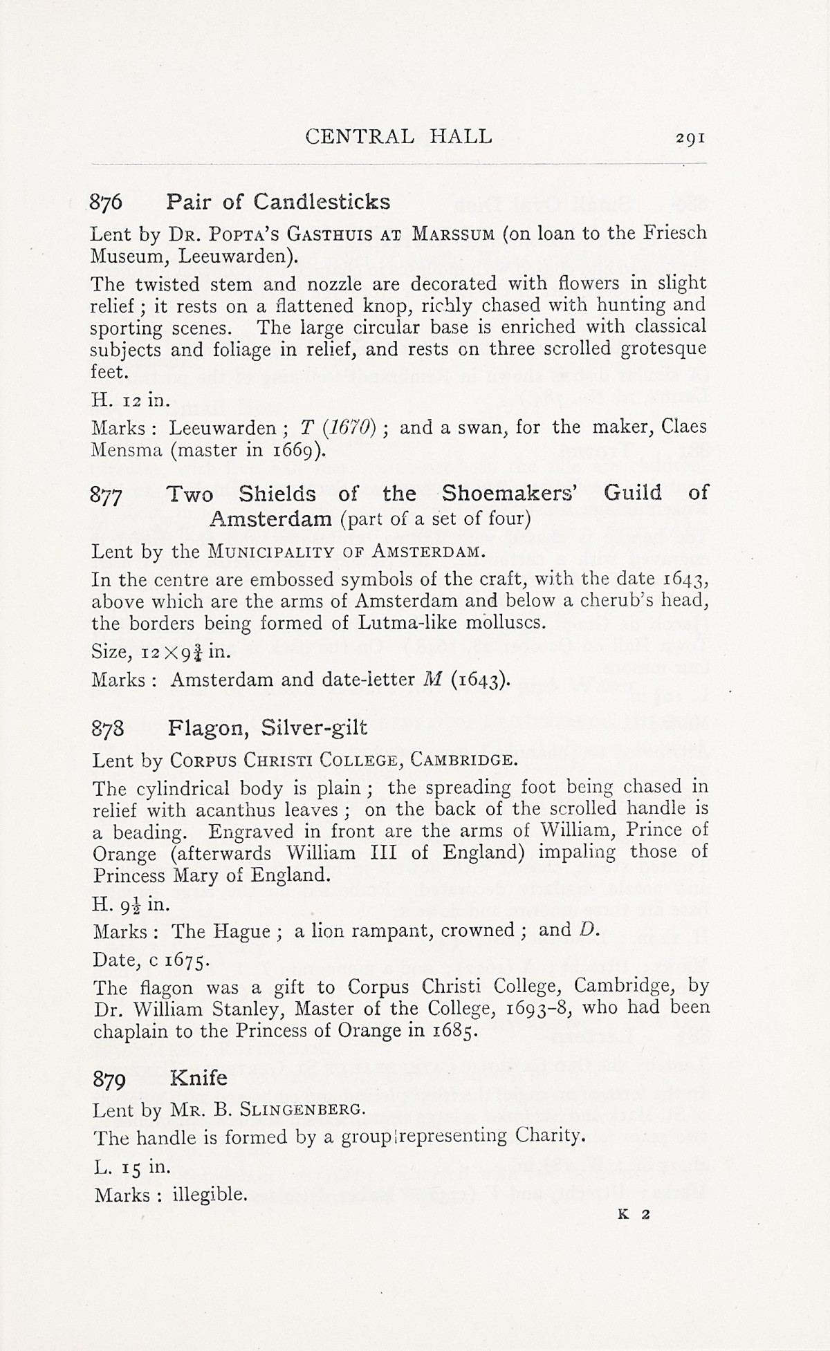 Page 295 of 1929 - Exhibition of Dutch Art 1450-1900