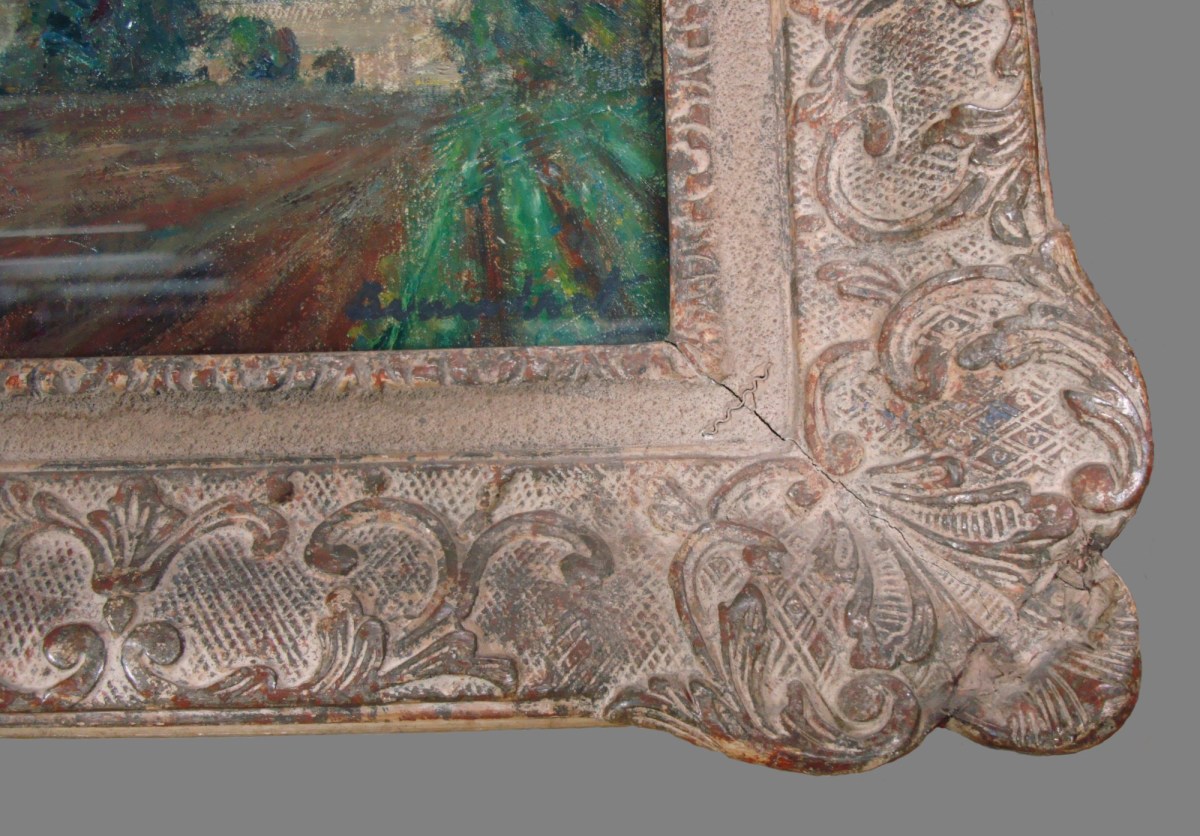 J.J. Patrickson, Frame for Reginald Brundrit RA 'English Landscape'