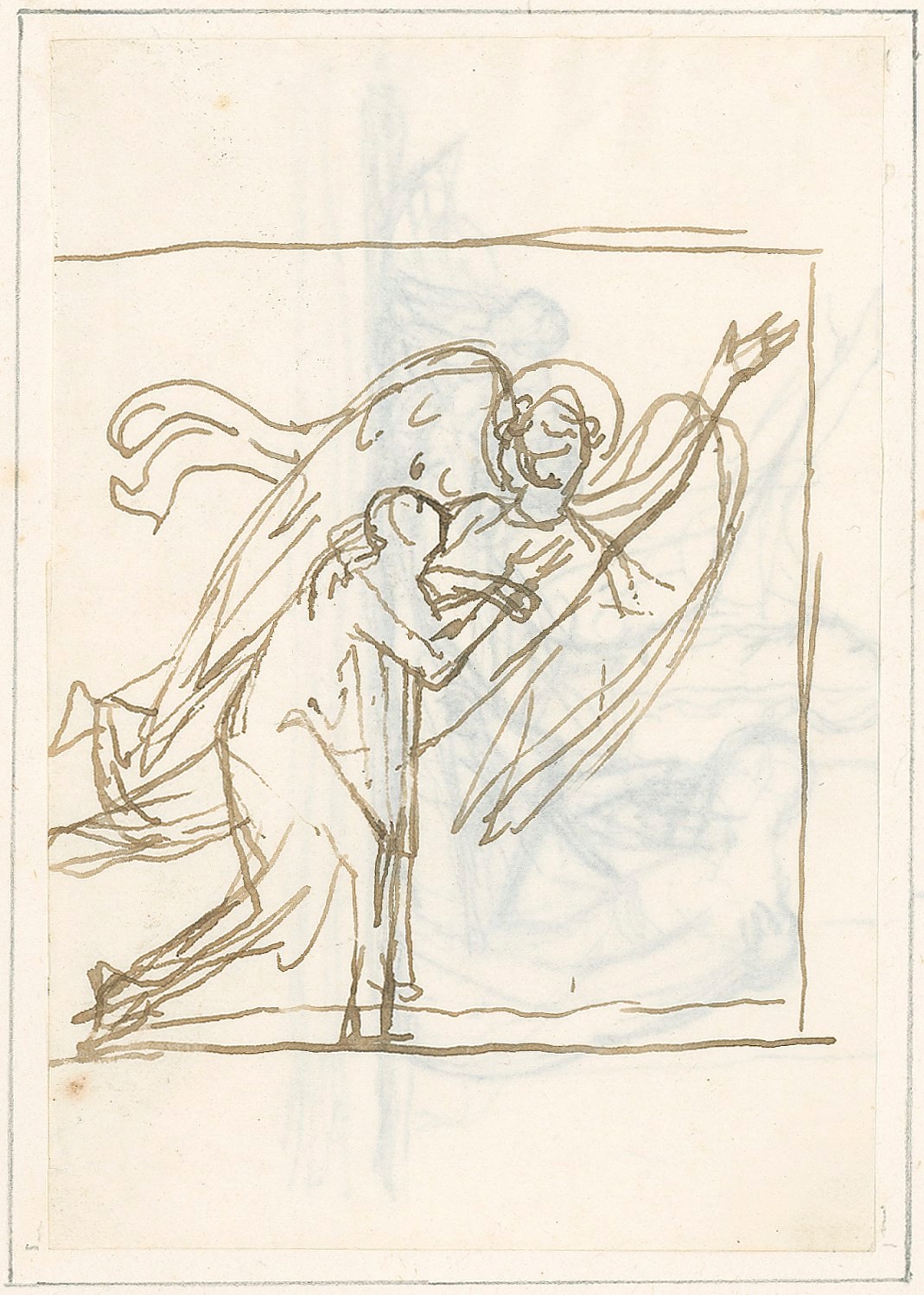 John Gibson RA, Preparatory sketch for a memorial monument