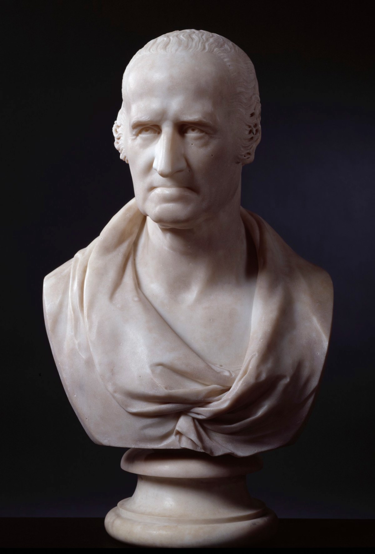 Sir Francis Chantrey RA, Bust of Benjamin West, P.R.A.