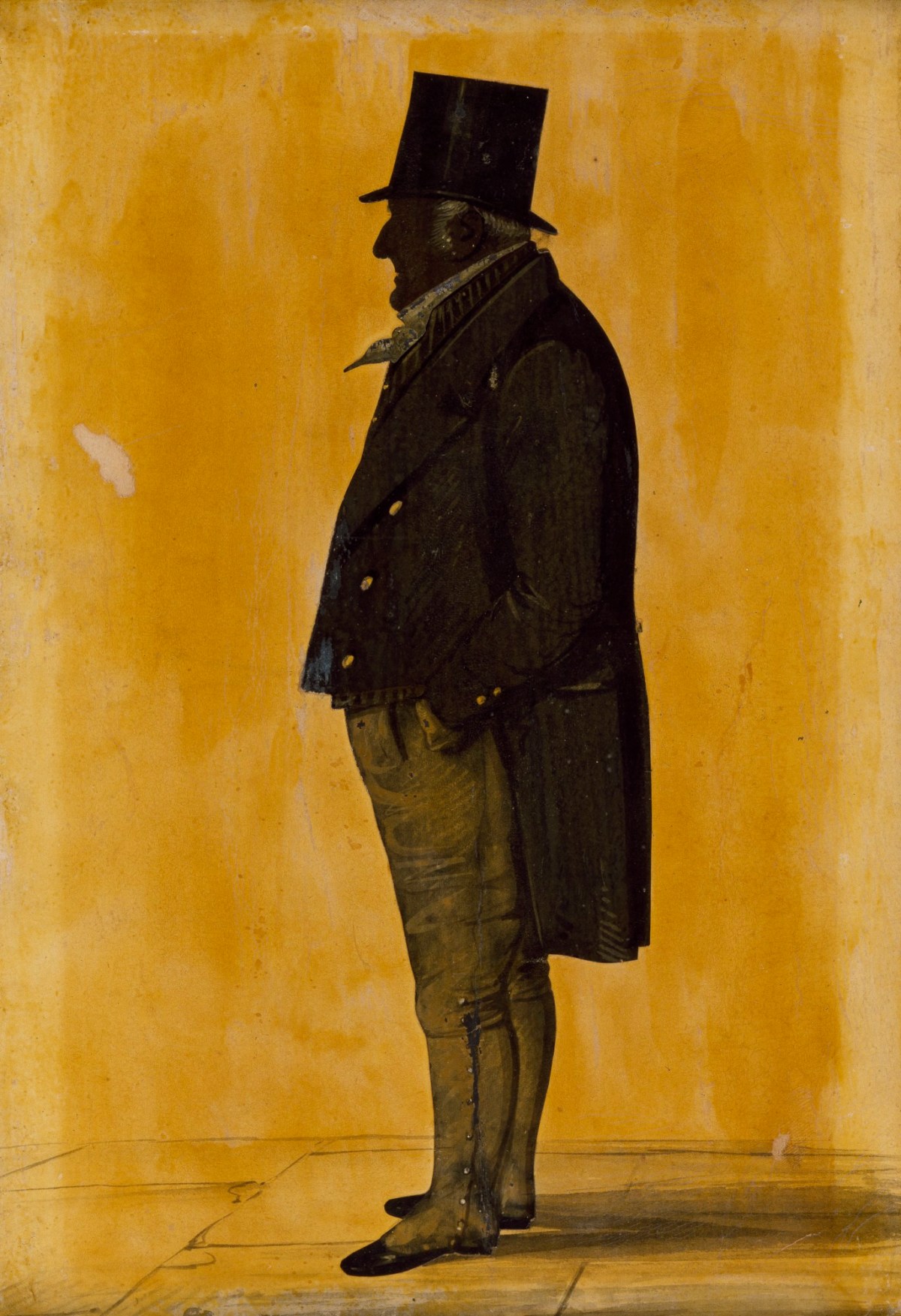 Silhouette Said To Be Of J M W Turner Works Of Art Ra