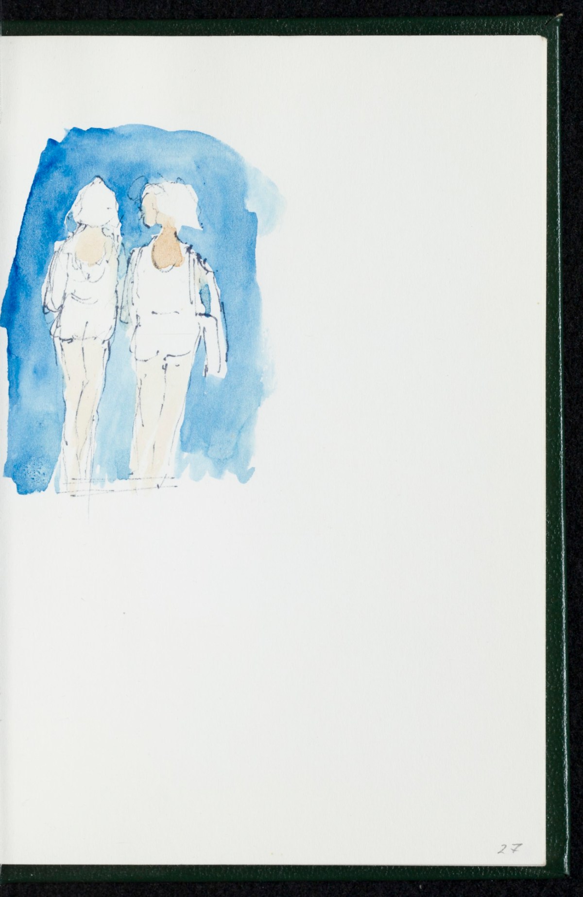 Sir Hugh Casson PRA, New England Connecticut sketchbook