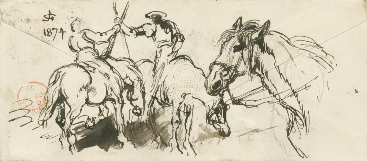 Sir John Gilbert RA, Figures on horseback