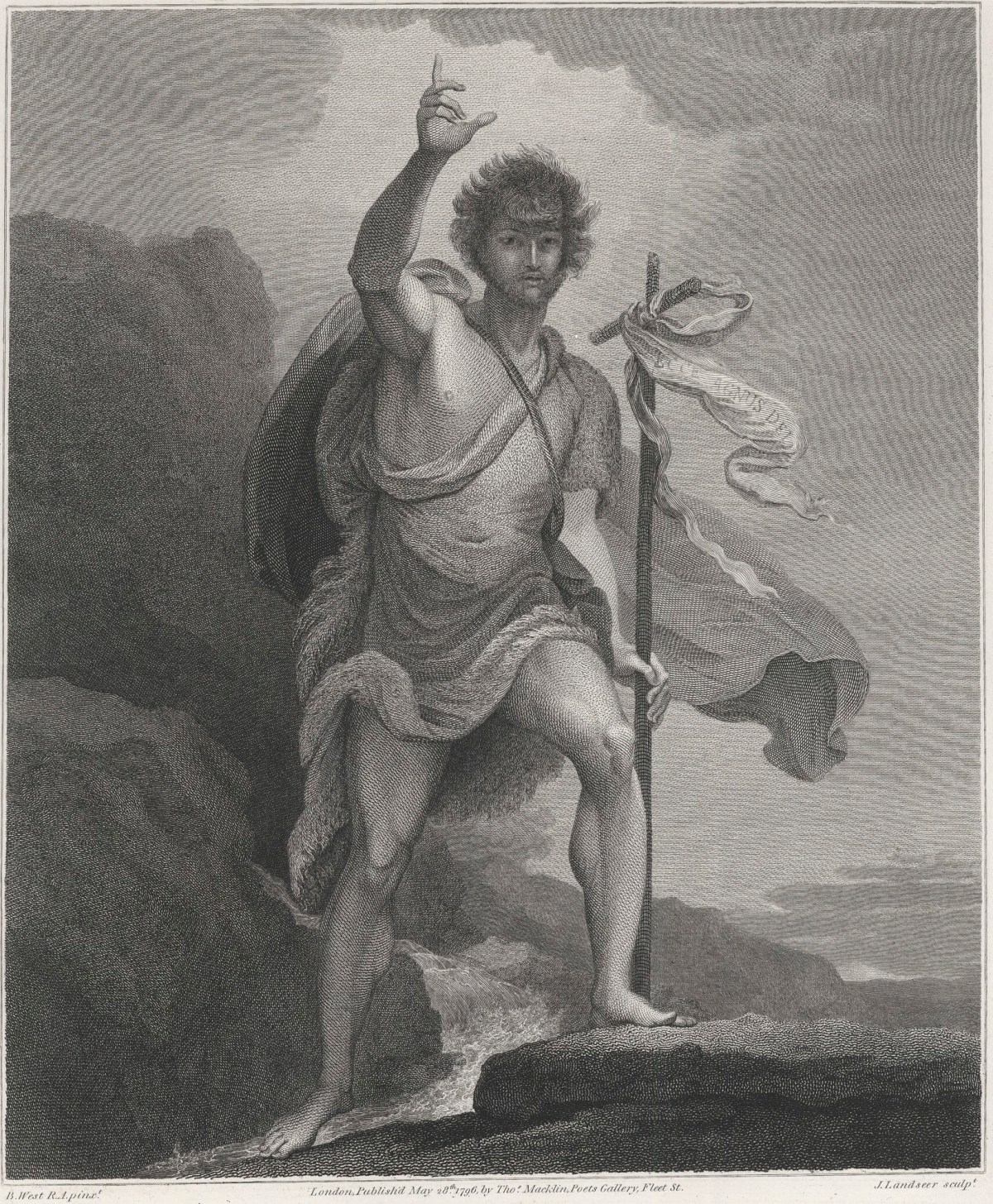 Benjamin West PRA, St John the Baptist