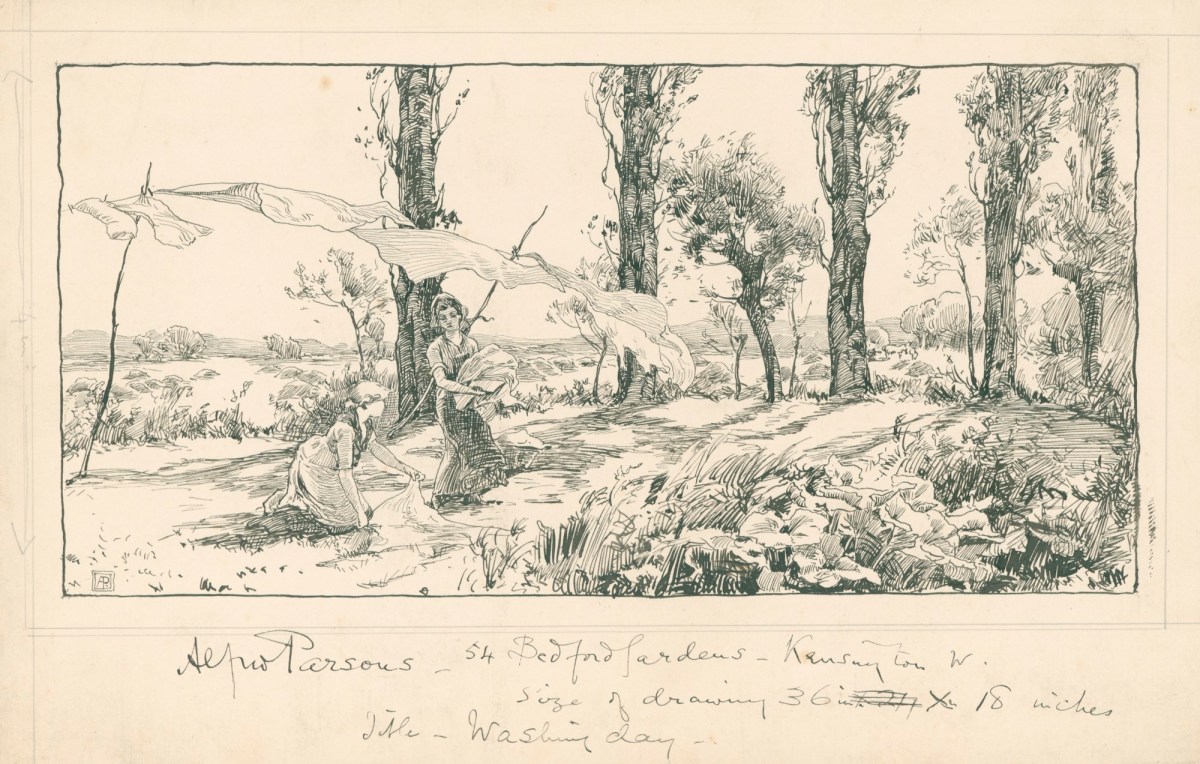 Alfred Parsons RA, Washing Day