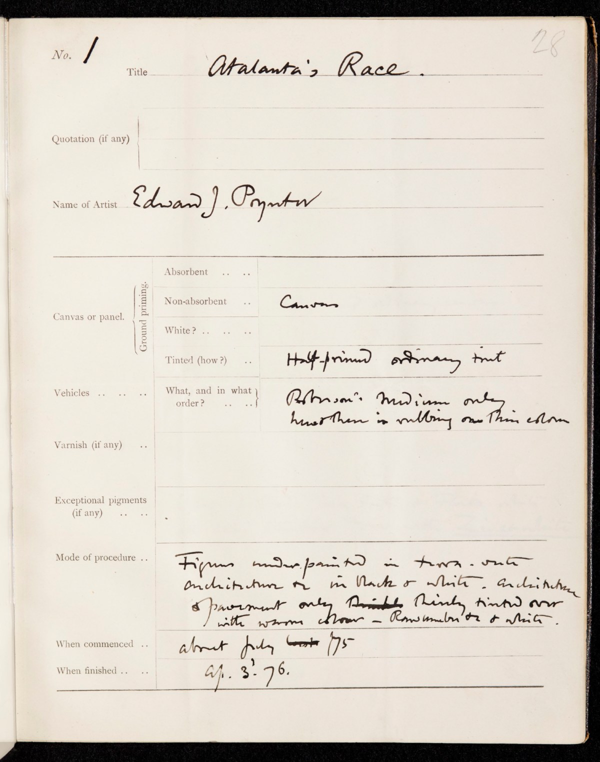 , Members' methods of procedure