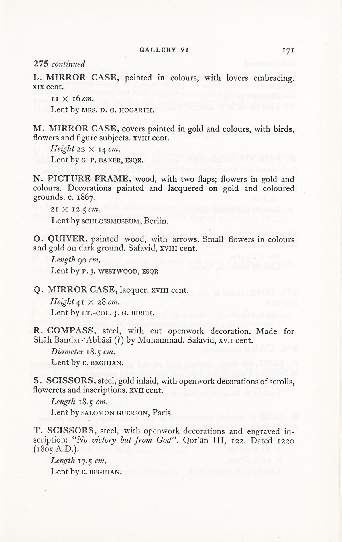 Page 199 of 1931 - International Exhibition of Persian Art