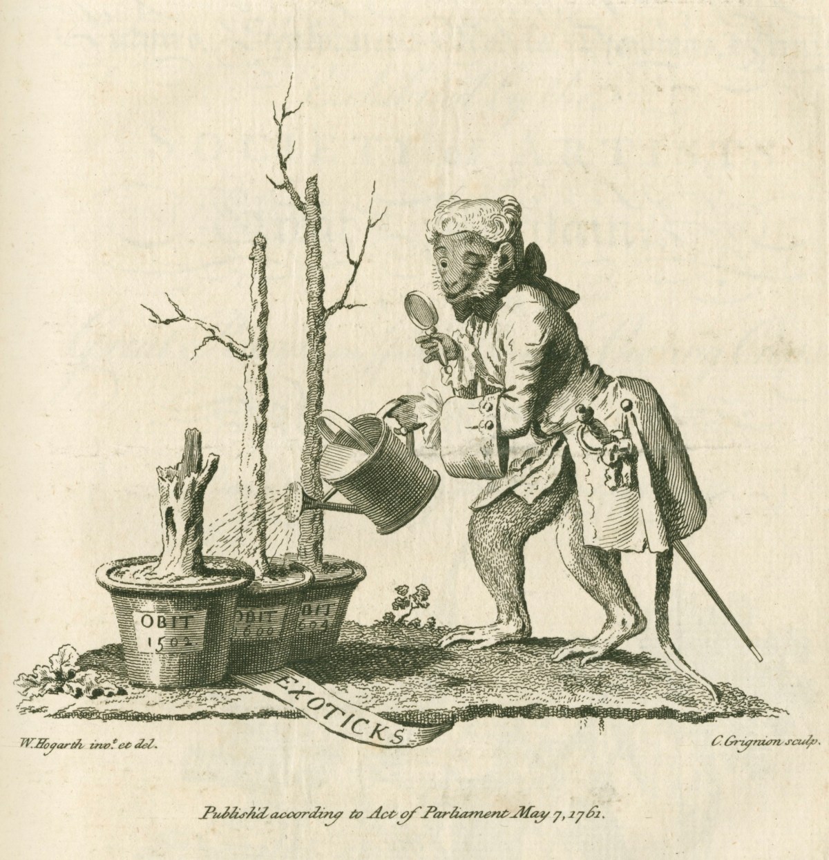 William Hogarth, Tail-piece