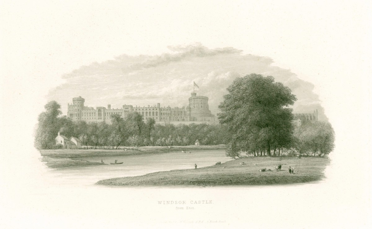 William Westall ARA, Windsor Castle, from Eton