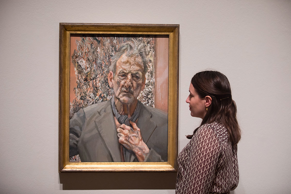 Video Lucian Freud S Painting Technique Blog Royal Academy Of
