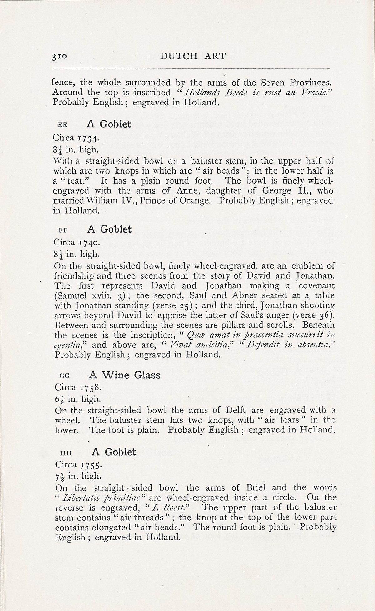 Page 314 of 1929 - Exhibition of Dutch Art 1450-1900