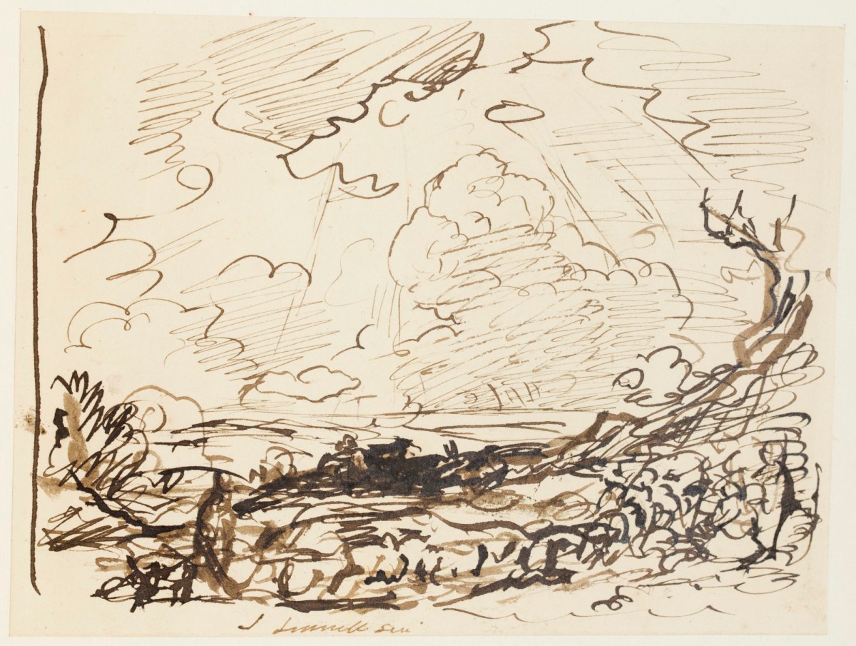 John Linnell, Study for 'Southampton Water'