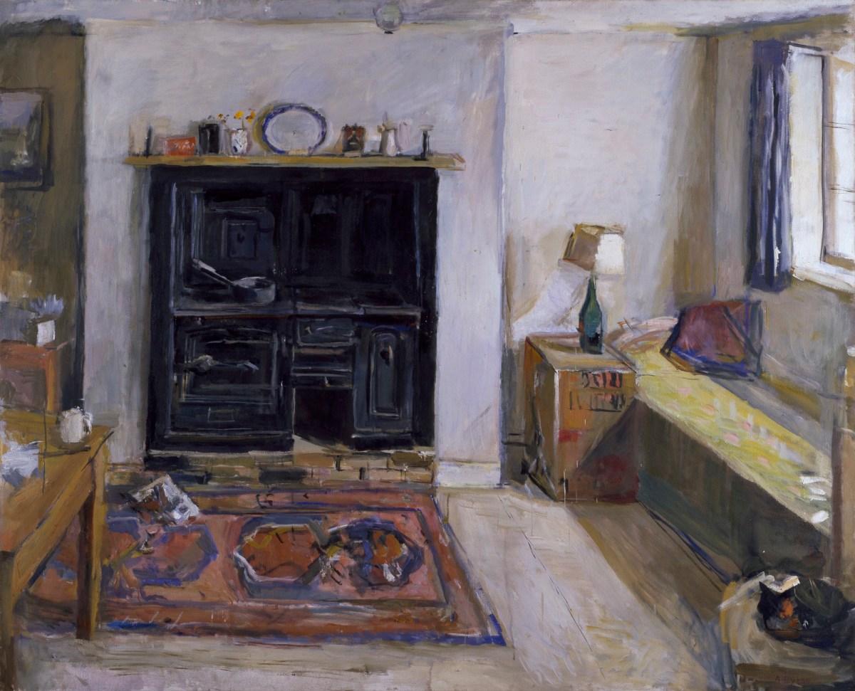 Anthony Eyton RA, A Kitchen Range