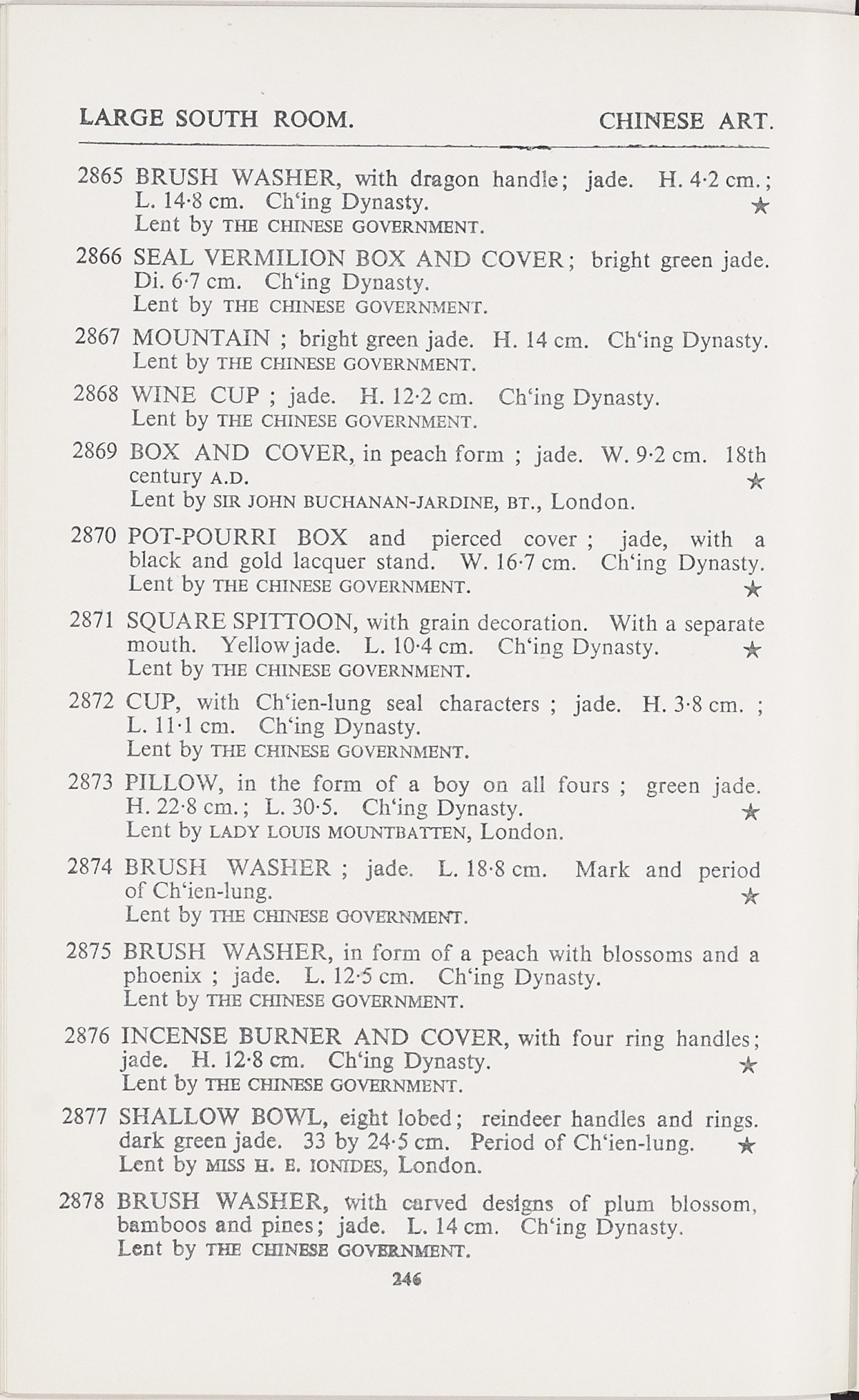 Page 274 of 1935-36 - International Exhibition of Chinese Art