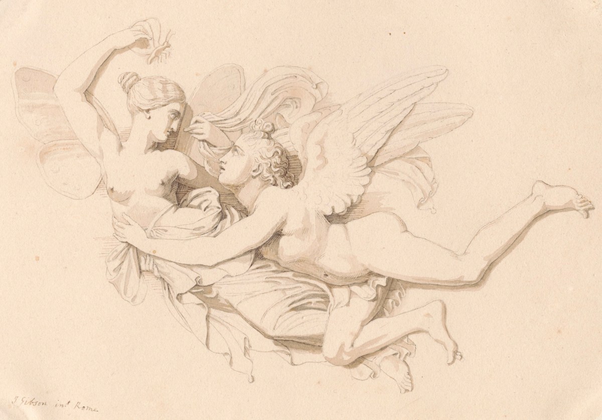 John Gibson RA, Cupid pursuing Psyche