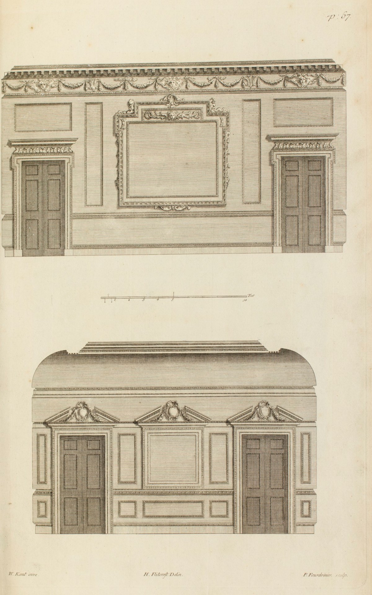 William Kent, Rooms at the houses of Lord Arundel and Lord Burlington