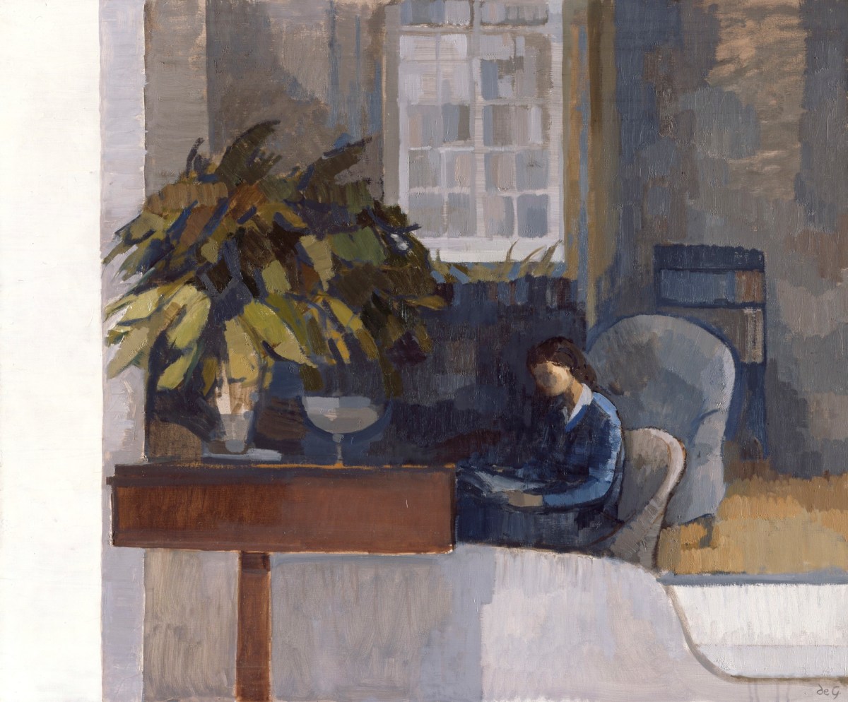 Interior: Evening | Works of Art | RA Collection | Royal Academy of Arts
