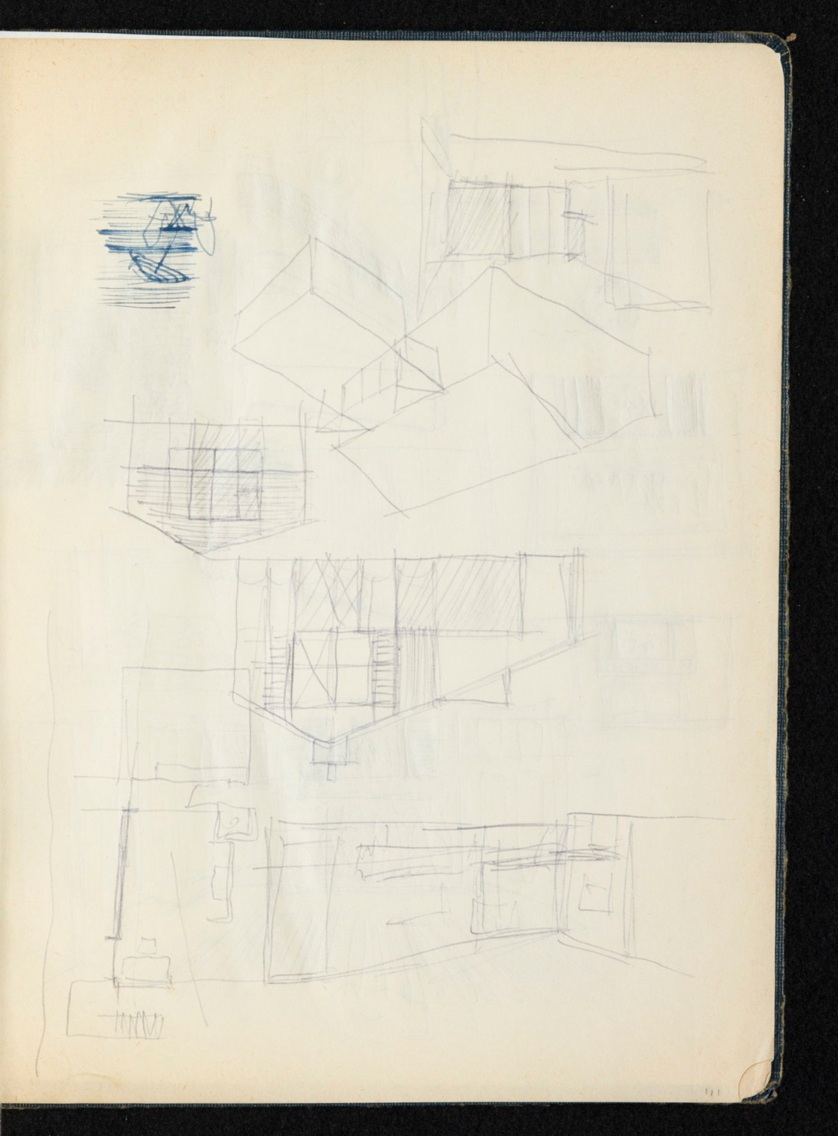 Sir Hugh Casson PRA, Britannia and Glyndebourne sketchbook