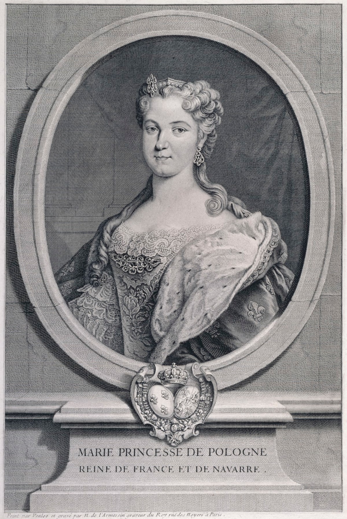 Portrait Of Marie Leczinska Queen Of France Works Of Art Ra Collection Royal Academy Of Arts
