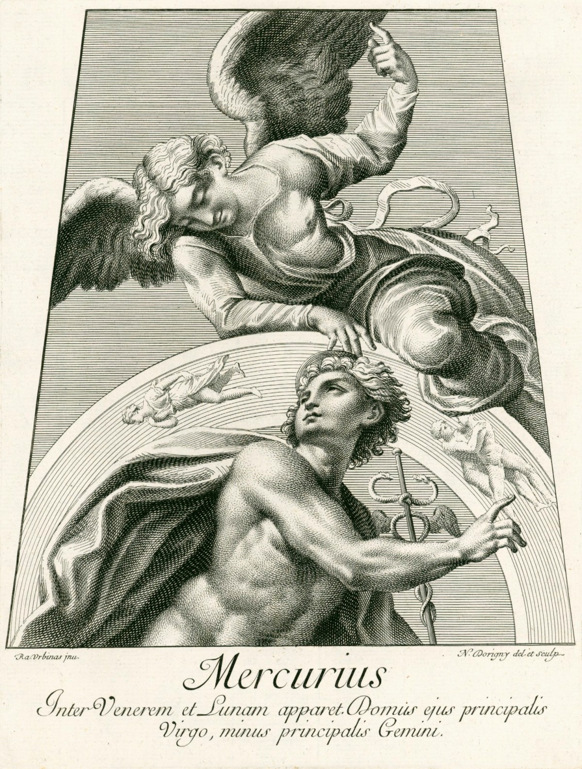 Sir Nicolas Dorigny, Raphaelis Sanctii Urbinatis Planetarium