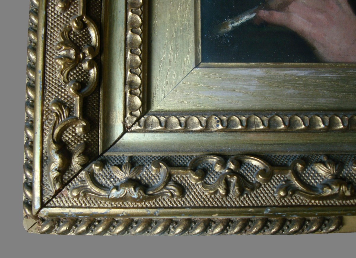 Unknown, Frame for Sir George Clausen RA 'Self-Portrait of Sir George Clausen, R.A'