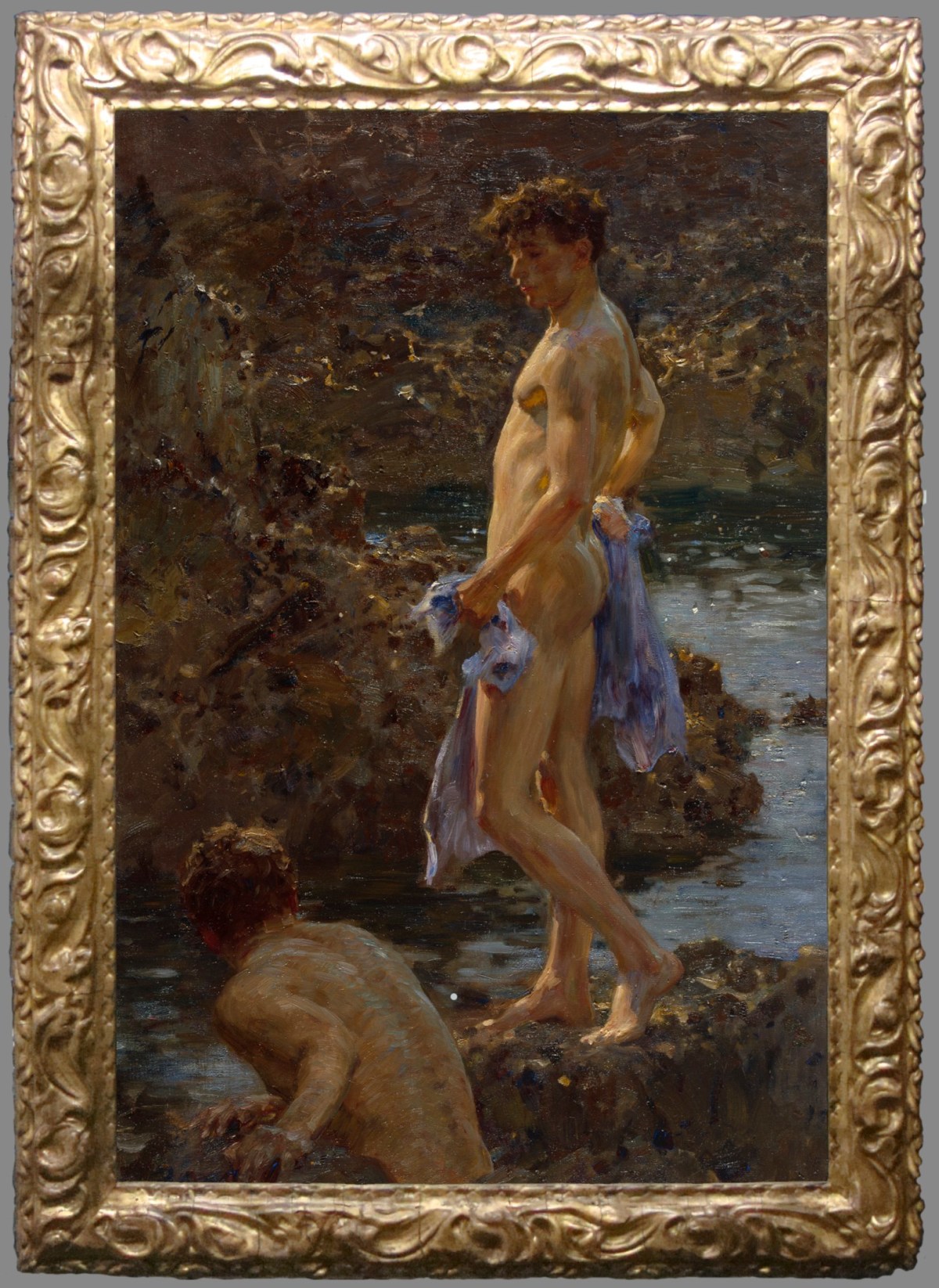 Unknown, Frame for Henry Tuke RA 'A Bathing Group'